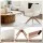 Artiss Velvet Swivel Armchair in White - 360° Swivel, Ergonomic Design, Rubber Wood Legs, 66x69x84cm, 110kg Capacity