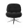 Artiss Swivel Nursing Armchair Lounge Chair 360-Degree Rotation Corduroy Steel Base 100kg Black Indoor Accent