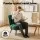 Artiss Green Corduroy Velvet Accent Armchair Lounge Chair with Wide Wing Back and Thick Cushion 150kg Capacity