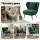 Artiss Green Corduroy Velvet Accent Armchair Lounge Chair with Wide Wing Back and Thick Cushion 150kg Capacity