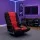 Artiss Floor Gaming Chair with 360 Swivel 6-Position Backrest 150 kg Black and Red Foldable Design