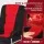 Artiss Floor Gaming Chair with 360 Swivel 6-Position Backrest 150 kg Black and Red Foldable Design