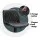 Artiss Rushal 4x Vintage Black Leather Bar Stools - Adjustable Gas Lift, 360° Swivel, Elegant Design
