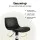 Artiss Fynn 4x Bar Stools - Black PU Leather, Padded Seat, Swivel, Adjustable Height, Chrome Base, 130kg Capacity