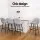 Artiss 4x Bar Stools Linen Upholstered, 60cm Counter Height, Curved Wing Backrest, Metal Legs, Grey/Black, Set of 4