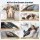 Livemor Prestige 4D Dual Mechanism Massage Chair Full Body Zero Gravity Recliner with Extended SL Track
