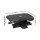 Artiss Adjustable Foot Rest Stool Black 45x33x24cm Under Desk Office Footrest with Massage Surface and Non-Skid Base