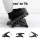Artiss Adjustable Foot Rest Stool Black 45x33x24cm Under Desk Office Footrest with Massage Surface and Non-Skid Base