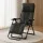 Livemor Massage Chair Electric Recliner Foldable PU Leather Home Massager with Heat, 10 Motors, 9 Modes, Black