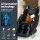 Livemor Massage Chair Electric Recliner, Leather, Black, Full-Body 3D Massager with Zero Gravity & Heated Therapy