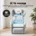 Livemor ZENO Electric Massage Chair Recliner with Airbag Compression, Bluetooth Speaker and 4 Auto Programs Beige