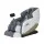 Livemor Beryl Electric Massage Chair, Leather, Grey - Full Body Recliner with Zero Gravity, Heated Therapy & Bluetooth
