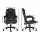 Artiss Massage Office Chair Black PU Leather Ergonomic Executive Computer Gaming Chair Reclining with Vibration Massage