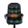 Artiss 8 Point Massage Office Chair Heated PU Leather Black, Reclining, Remote Control, Lumbar Support, 150kg Capacity