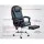 Artiss 8-Point Massage Office Chair, PU Leather, Reclining, Heated Lumbar, Remote, Footrest, Black, Adjustable Height