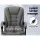 Artiss 2-Point Massage Office Chair, Black Fabric, Adjustable Comfort with Lumbar Support and Recline Features