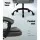 Artiss 2-Point Massage Office Chair, Black Fabric, Adjustable Comfort with Lumbar Support and Recline Features