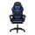 Artiss Ergonomic Blue 6-Point Massage Gaming Chair with LED, PU Leather, Recline, Footrest, 360° Swivel, 150kg Capacity