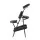 Zenses Portable Massage Chair Folding Beauty Bed 11kg 150kg Capacity Adjustable PU Leather Black