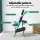 Zenses Portable Massage Chair Folding Beauty Bed 11kg 150kg Capacity Adjustable PU Leather Black