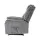 Artiss Electric Massage Recliner Chair Velvet Lounge Sofa with Heating, 8-Point Massage, Grey, 150kg Capacity