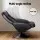 Artiss Recliner Chair Ottoman, PU Leather, Black, 57x79x104cm, Heated Massage, Ergonomic Comfort, Relaxation Lounge