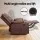 Artiss Recliner Chair Lift Assist Heated Massage Leather - 8-Point Comfort, Remote Control, Ergonomic, 180kg Capacity