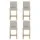 Artiss Bar Stools Set of 4, Linen Upholstered, Beige, 103cm High, Tufted Design, Elegant Kitchen Seating