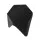 Artiss Puzzle Stool Set, Polypropylene, 36x32x45cm, Black, Stackable Bar Stools, Versatile Indoor/Outdoor Use