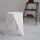 ArtissIn Bar Stools, Polypropylene, 36x32x45cm, White, Stylish Stackable Seating for Indoor & Outdoor Use, Set of 2