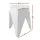Artiss Puzzle Stool Set, Polypropylene, White, 36x32x45cm, Stackable Bar Stools, Versatile Indoor/Outdoor Use