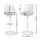 Artiss 2 Piece Bar Stools 64-85cm Adjustable Swivel Gas Lift Curved Backrest Faux Linen White