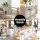 Artiss 2 Piece Bar Stools 64-85cm Adjustable Swivel Gas Lift Curved Backrest Faux Linen White