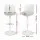 Artiss Set of 4 Bar Stools 64-85cm Adjustable Swivel Gas Lift White and Grey