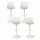 Artiss Set of 4 Bar Stools 64-85cm Adjustable Swivel Gas Lift White and Grey