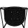 Artiss 2x Bar Stools Set - 67cm Black, Metal Frame, PP Plastic Seat, Sleek Minimalist Design, Anti-Slip Floor Protectors