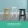 Artiss Baden Bar Stools Set of 4 - Black, Beech Wood, 66.5cm, Sturdy Saddle Seat, Anti-Slip, Ideal for Kitchen Counters