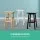 Artiss Wooden Bar Stools - Beech Wood, 66.5cm, Natural, Set of 2 - Sturdy with Anti-Slip Protection, Easy Assembly