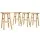 Artiss 4x Baden Bar Stools - Beech Wood, 66.5cm, Natural, Sturdy Design, Anti-Slip, 130kg Capacity, 1