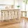 Artiss 4x Baden Bar Stools - Beech Wood, 66.5cm, Natural, Sturdy Design, Anti-Slip, 130kg Capacity, 1