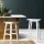 Artiss Baden Bar Stools Set of 2 – White Beech Wood, 66.5cm, Sturdy Kitchen Counter Chairs with Split-Level Footrest