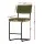Artiss Bar Stools Velvet Upholstery 4-Pack Green 65cm High-Resilience Foam, Sturdy Steel Frame, Easy Assembly