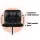 Artiss 4x Bar Stools Black Leather Gas Lift with Armrest, 360° Swivel, Chrome Base, Adjustable Height, PU Upholstery