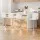 Artiss 4x White Bar Stools PU Leather Gas Lift, Armrest, Swivel, Chrome Base, Adjustable Height, 150kg Capacity