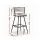 Artiss Vivien 4x Bar Stools - Elegant Ivory Velvet & Metal, 75cm Seat Height, Ergonomic Design with Cushioned Back