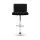 Artiss 4x Black Bar Stools - PU Leather, Gas Lift, 360° Swivel, Chrome Finish, Adjustable Height, High Backrest
