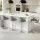 Artiss 4x Grey Shell Leather Bar Stools - Swivel, Adjustable Gas Lift, 120kg Capacity, Easy Assembly, Modern Style