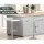 Artiss Wade 2x Bar Stools - White Faux Leather, Adjustable Height, 360° Swivel, Modern Kitchen Island Chairs