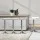 Artiss Wade 4x Bar Stools - White Faux Leather, Adjustable Height, 360° Swivel, Modern Design, Easy Assembly