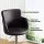 Artiss 1x Brown PU Leather Swivel Bar Stool with Adjustable Gas Lift, Full Backrest, Chrome Steel Frame, 53-75cm